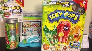 Grossery Gang Icky Pops Box \u0026 Sticky Soda Can Mini Figures Unboxing Blind Bags