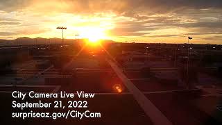 City Live Cam - Sunset Timelapse - September 21, 2022