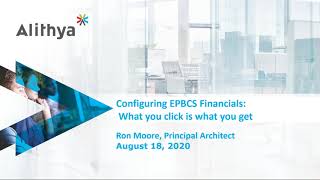 Configuring Financials: What You Click is What You Get!