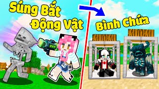 MỀU CHẾ TẠO CÂY SÚNG ĂN CẮP SỨC MẠNH CREEPER TRONG MINECRAFT*REDHOOD 24 GIỜ SỞ HỮU NÔ LỆ WARDEN