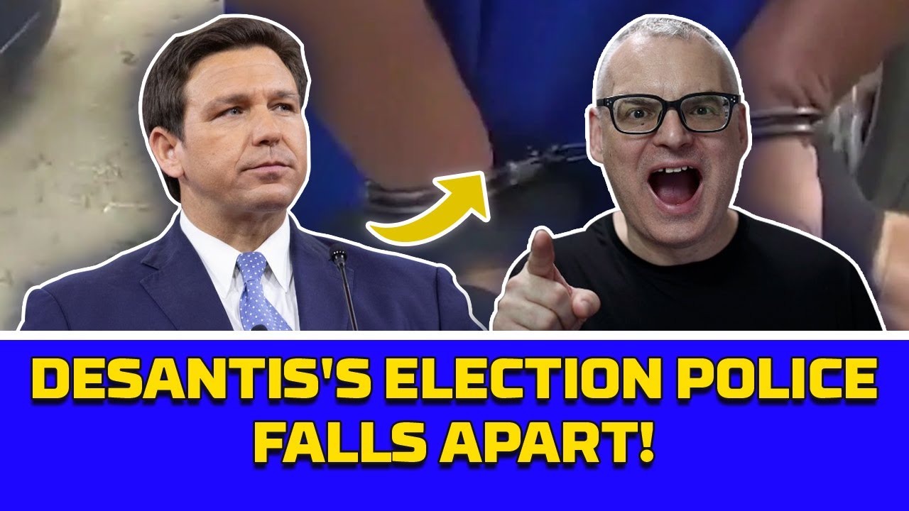 Desantis's Florida Election Police Are A Joke! Florida Voting Law ...