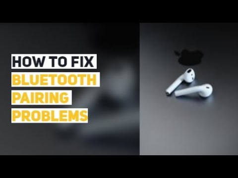 How To Fix Bluetooth Pairing Problems - YouTube