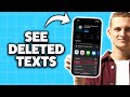 How To Check Deleted Messages On iPhone 2026 (Step-By-Step Tutorial)