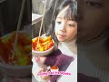 samantha kepedesan makan jajanan korea samantha viral korea