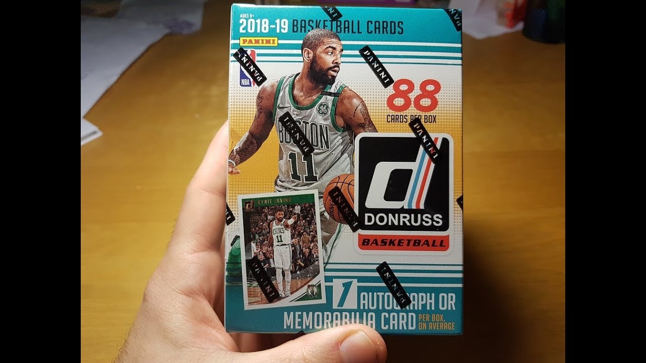 2018-19 Panini Donruss Basketball Blaster Box Break - YouTube