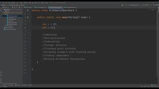 Java Basics #005: Java Arithmetic Operators and Arithmetic Expressions