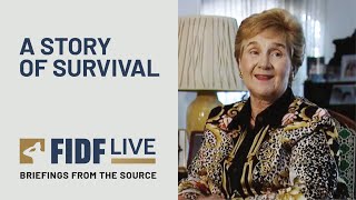 FIDF Live - Episode 28 - A Story of Survival Rena Quint, Holocaust Survivor