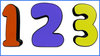 1234 Numbers for Children | 1 To 10 Numbers | 12345 Counting for kids | Learning Video for Toddlers