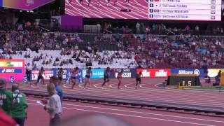 【Para Athletics】多川知希 T47 men 100m  heat1 (+0.8) : 2017 WPA World Championships