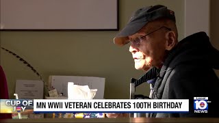 World War II veteran celebrates 100th birthday