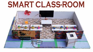 Smart classroom project for a smart school using Arduino ! Digital classroom Using Arduino