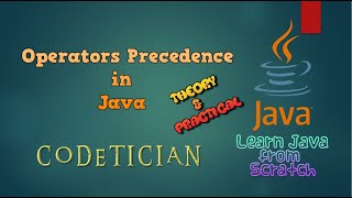 Tutorial 10 - Operators Precedence in Java | Which Operators have higher precedence in Java?
