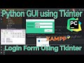Python with MySQL Database -Create Python GUI - Login Form #python #coding #java #intellij #database