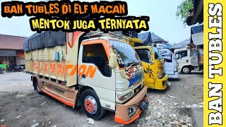 TRUK ELF MACAN PASANG VELG TUBLES