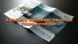 Kata kata promosi, kata kata promosi yang menarik, contoh kata kata promosi