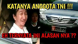 HEBOH !! Warga Sipil Diduga Menggunakan Mobil dinas TNI AD