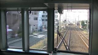 橋梁手前から吹鳴！名鉄2211F2311号車新清洲通過ミュージックホーンフル　動画No.3366