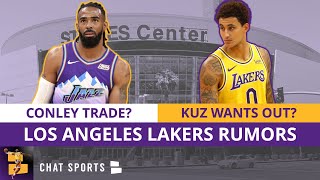 Lakers Trade Rumors: Should The Lakers Trade For Mike Conley? Does Kyle Kuzma Want Out?