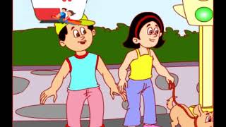 Beech Shehar Mein | बीच शहर में | LKG Group | Play School   Rhymes