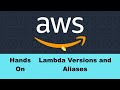 AWS Lambda Tutorial - Versions and Aliases