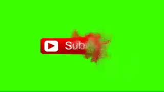 unique animated green screen subscribe botton || no copyright || with sound effects
