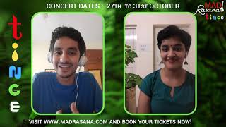 MadRasana Tinge | Colour Green | Birth of a Pallavi | Spoorthi Rao and Vinay Varanasi