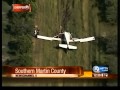 Small plane crashes in southern Martin