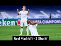 Real Madrid 1 - 2 Sheriff #ucl #championsleague #realmadrid #sheriff #uefa #shorts