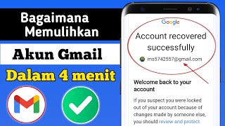 Cara memulihkan akun Gmail Pemulihan akun Google Pemulihan akun Gmail