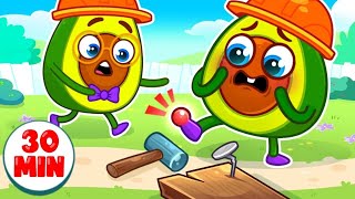 Daddy's Little Helper 💪 Be Careful || Funny Stories for Kids by Pit & Penny 🥑