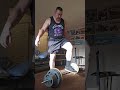 Deadlifting 303 pounds,struggling to get 10 reps on my first day back.