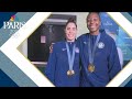 Jewell Loyd, Kelsey Plum, Breanna Stewart react to winning gold in women's basketball