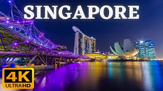 4k Ultra HD Relax JAZZ Music, Singapore With Smooth Jazz, Relaxing JAZZ For Study, Stress Relief