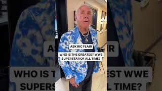 Ric Flair on Who is the greatest Superstar of all time🤘🐐 #wwe #ricflair SUBSCRIBE ☝️