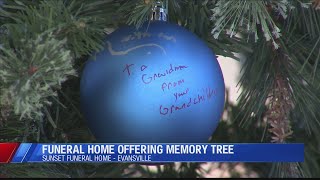 Sunset Funeral Home creates community remembrance tree