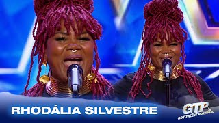 A perfomance da Rhodália Silvestre arrebatou as nossas juradas! | Audições |Got Talent Portugal 2025