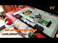 Led tv Repair! Gak bisa di isolasi Fahami dulu?Layar Blank Damage