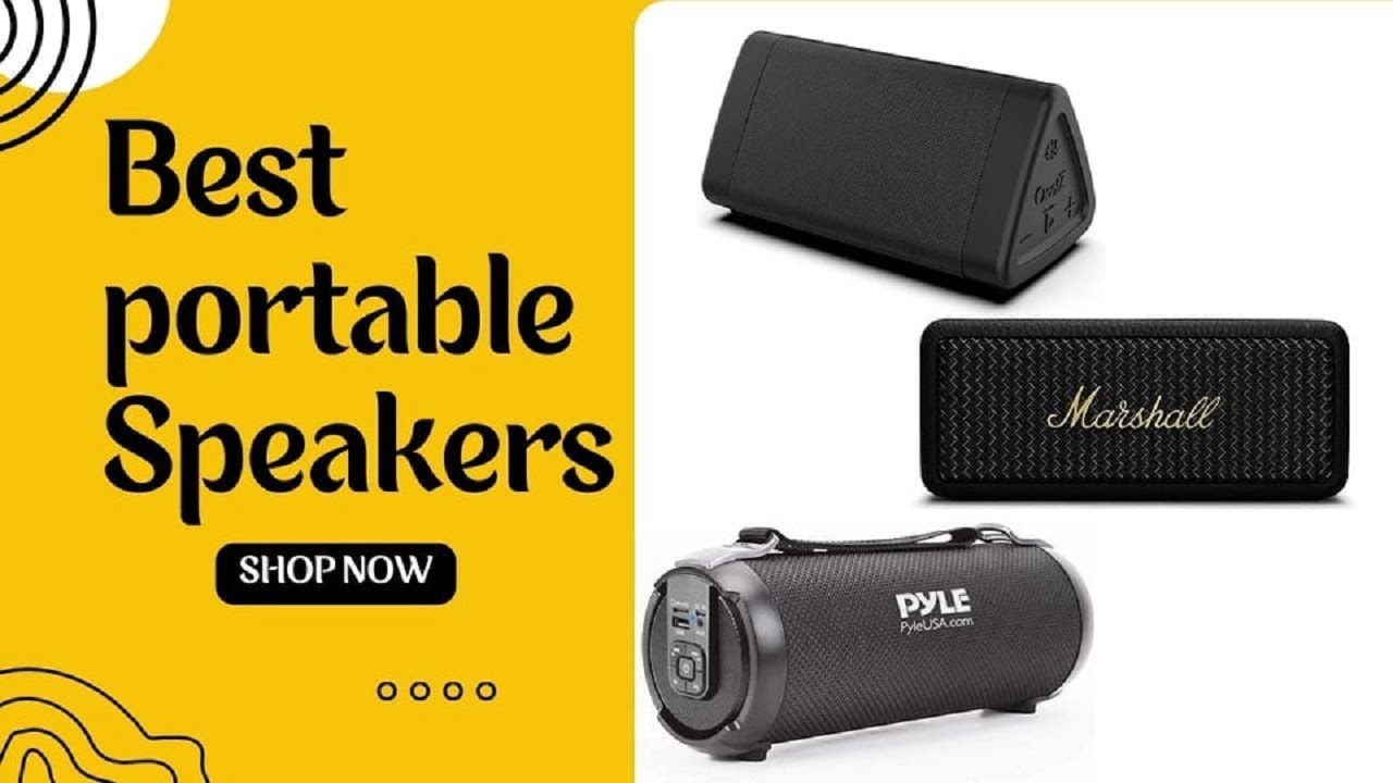 Best Bluetooth Speakers 2024 - Best Portable Speakers 2024 - YouTube