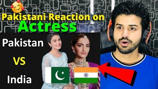 Pakistani Actresses Vs Indian Actresses Top 10 Beautiful | Reaction Vlogger