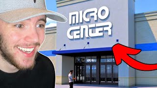 My First Time at Micro Center... (day in the life)
