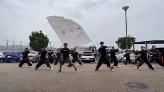 【よさこい】山口県総踊り曲YOSAFULを舞綺瓔さんと踊る!!【宮城県石巻】