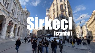 [4K HDR 🐇] სტამბოლის საფეხმავლო ტური: Sirkeci Fatih - საოცარი ისტორიული კვარტალი