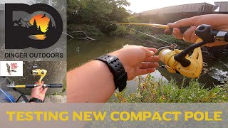 Eagle Claw Pack-It Rod and Reel Combo-Catching Bait Fish (Best Ultralight Backpacking Fishing Rod?)