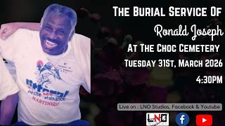 The Burial Service Of Ronald Joseph