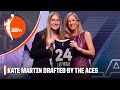 Iowa's Kate Martin drafted by the Las Vegas Aces at pick No. 18 | WNBA Draft