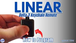 How to Program Linear Delta-3 Keychain Garage Door Opener Remote