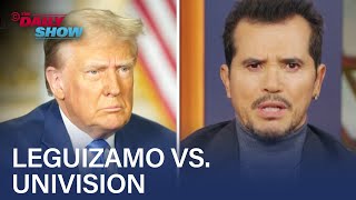 John Leguizamo Rips Univision's "Caca" Trump Interview | The Daily Show
