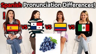 Spanish Countries Word Differences!! (Spain, Panama, Colombia, Mexico)