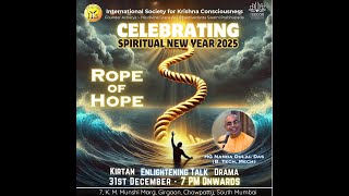 31st Dec. '24 |Youth festival  for boys | Rope of Hope | H.G. Nand Dulal Prabhu | ISKCON Chowpatty