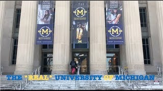 the *real* university of michigan campus tour!!